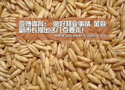 亚博体育:
做好林业事情 金淼副市长提出这几点要求!(图1) 亚博APP
